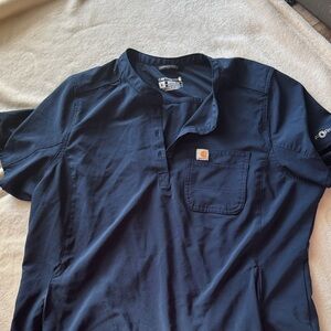 Carhartt scrub Navy Shirt